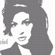 Оригинал схемы вышивки «Ami Winehouse» (№947832)