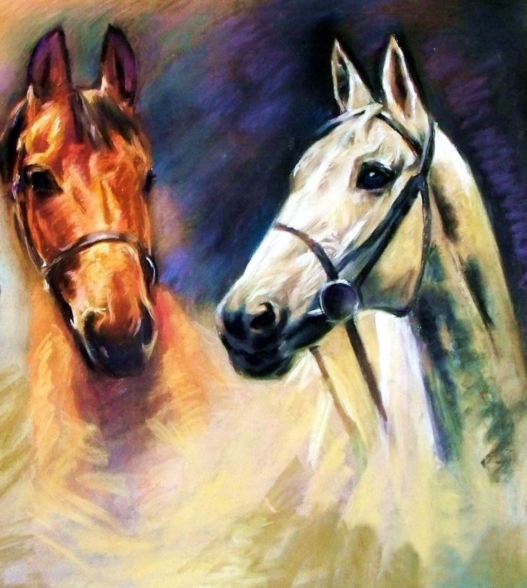 Лошади - животные, лошади - оригинал