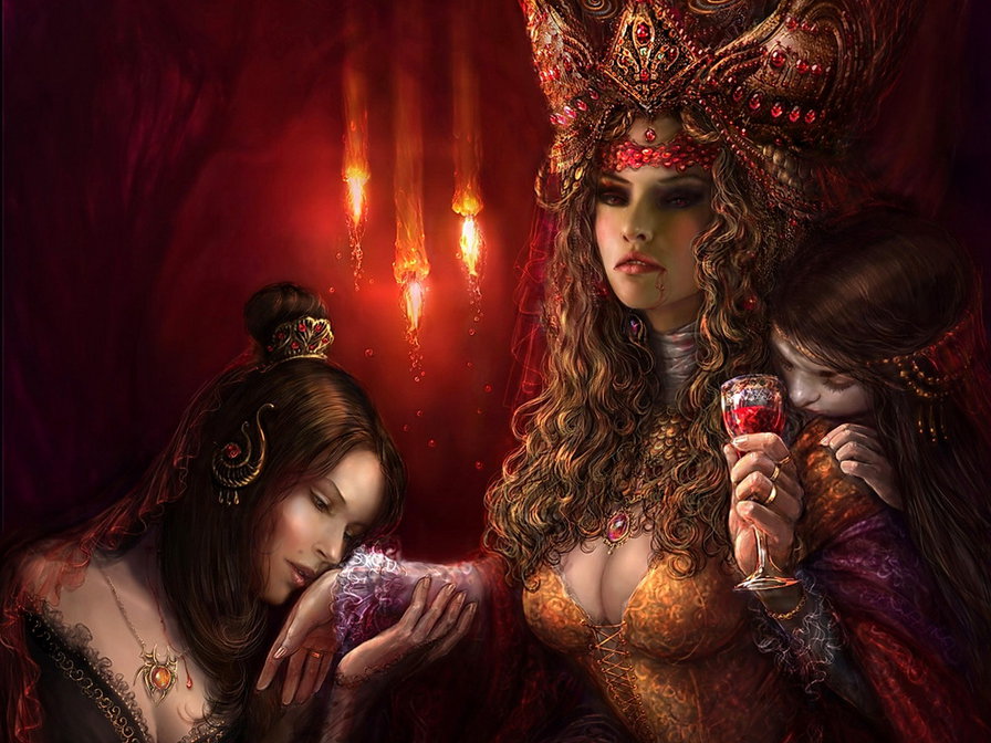 вампирши - фэнтези - оригинал