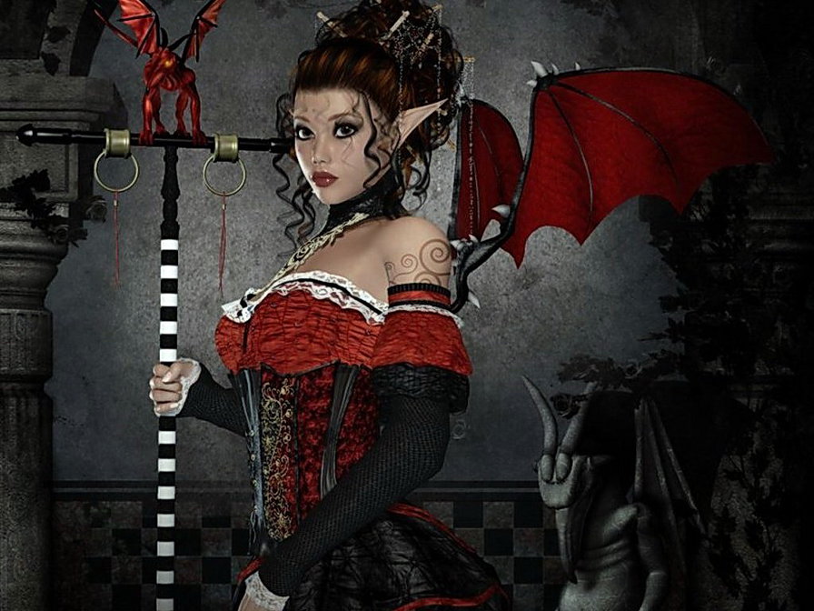 падший ангел - фэнтези - оригинал