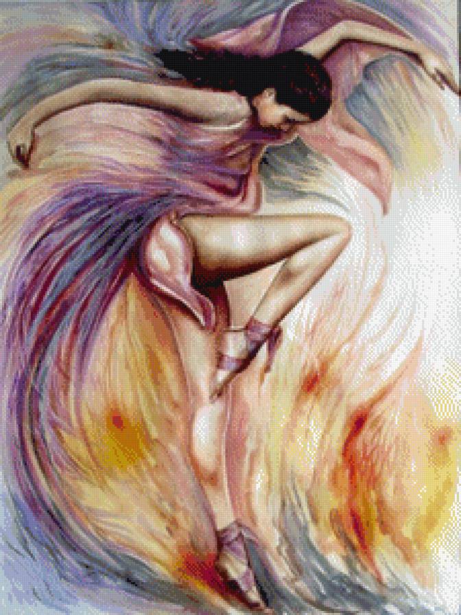 танец - девушка, сюжет - предпросмотр