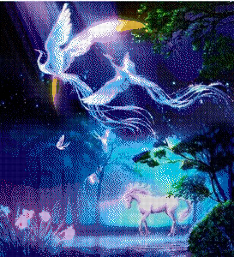 Фэнтези птицы - фэнтези, птицы - предпросмотр