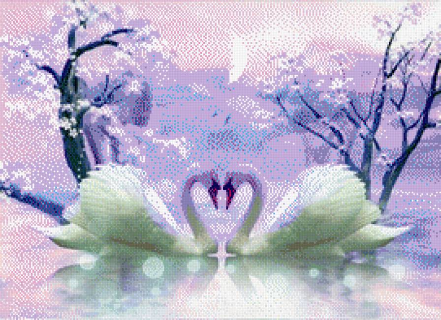 Лебеди - птицы, лебеди - предпросмотр