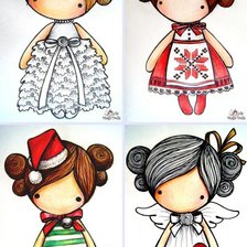 Схема вышивки «Magicdolls Montaje 6»