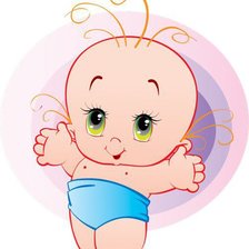 Схема вышивки «малыш»