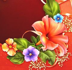 подушка с цветами петунии (комплект) - подушка, арт, комплект, цветы, петуния - оригинал