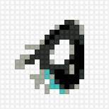 Глаз Флаттершай .( вышивка для игрушки ) - предпросмотр