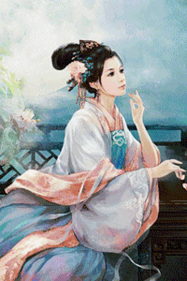 Морская свежесть - аниме, девушка, фэнтези, япония, лето - предпросмотр