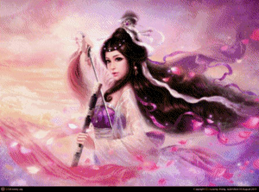 Аврора - аниме, девушка, фэнтези, япония - предпросмотр