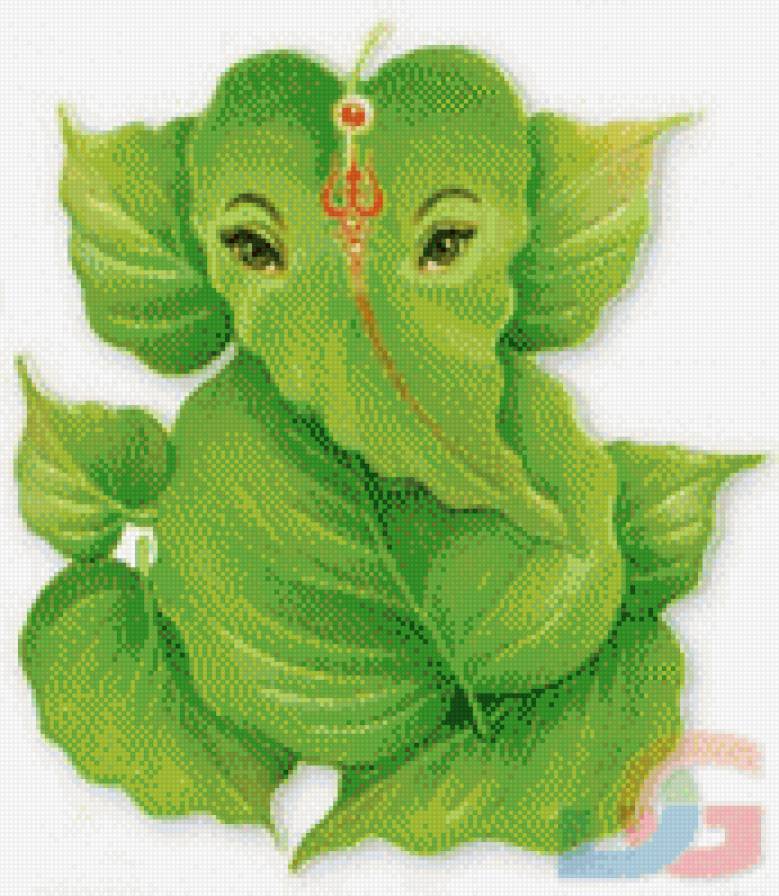 Ганеша - божество, слон, ганеша - предпросмотр