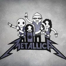 Оригинал схемы вышивки «Metallica» (№952169)