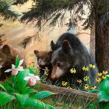 Схема вышивки «семья-3»