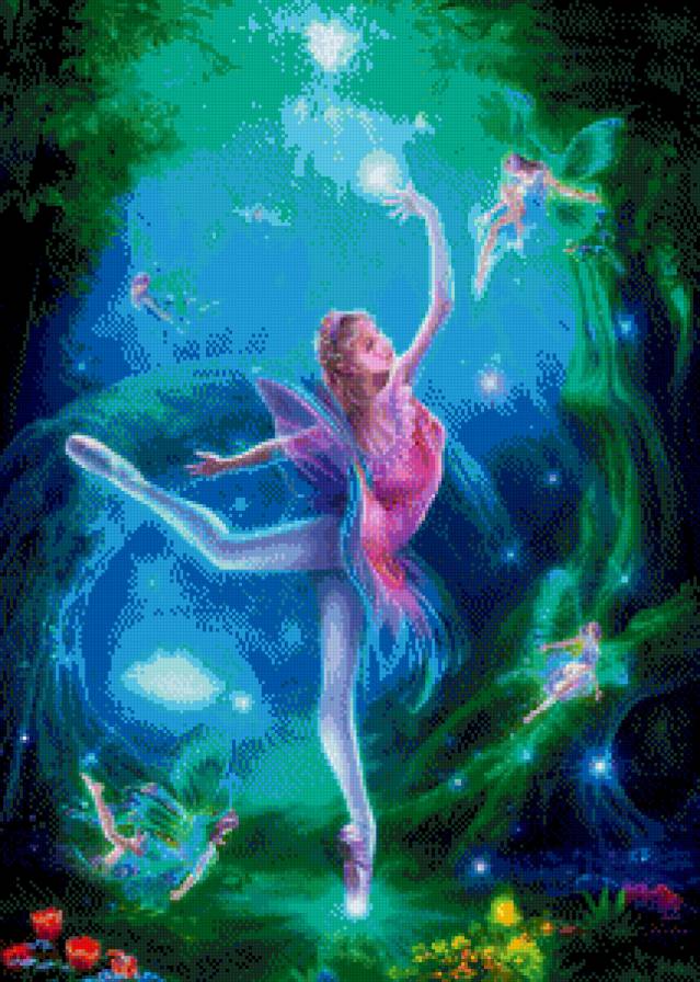 Одетта - фэнтези, япония, аниме, девушка - предпросмотр