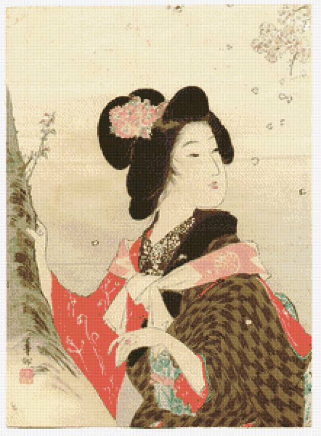 Морской бриз - женщина, япония, девушка - предпросмотр