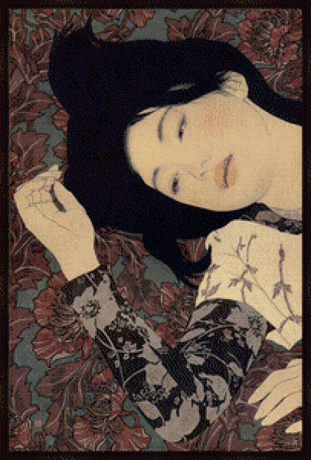 Yasunari  Ikanaga Art 2 - женщина, девушка, япония, монохром - предпросмотр