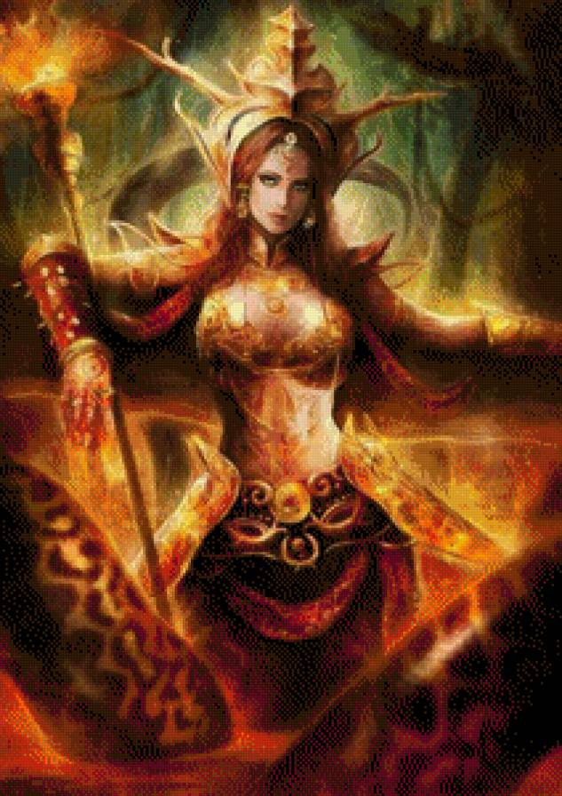 Chica guerrera - предпросмотр