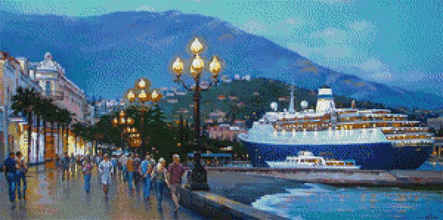 набережная ялта ) - крым - предпросмотр