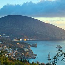 Схема вышивки «аю-даг»