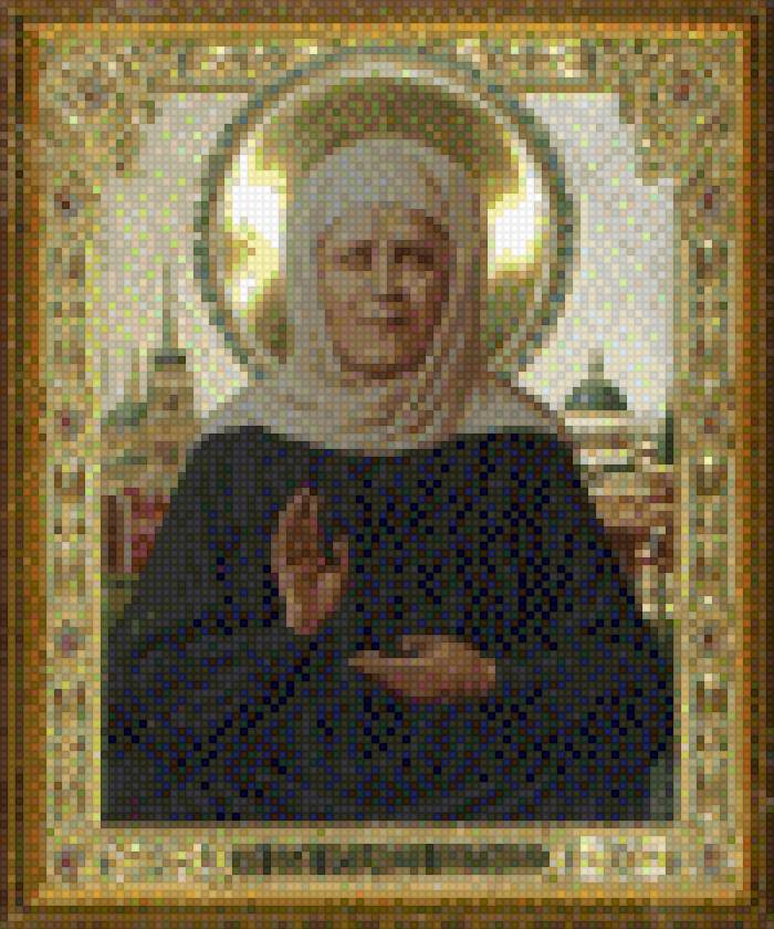 Святая Матрона Московская - матрона, икона - предпросмотр