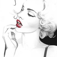 Схема вышивки «Блонди»