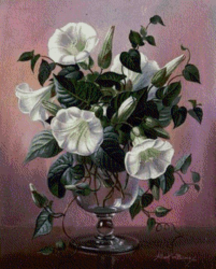 Альберт Вильямс. Цветы (01) - натюрморт, цветы, альберт вильямс - предпросмотр