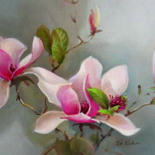 Схема вышивки «Цветы»