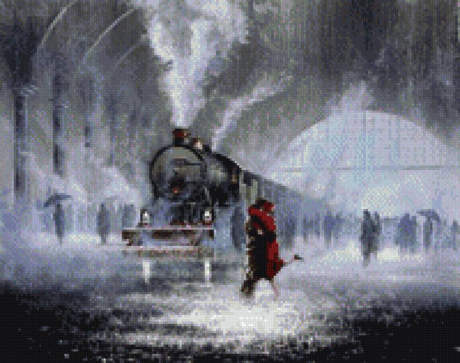 под дождем - люди - предпросмотр