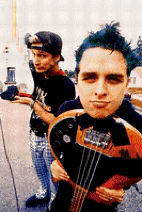 Billie Joe and Mike Dirnt - green day, mike dirnt, billie joe armstrong - предпросмотр