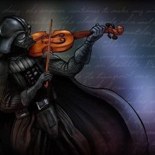 Схема вышивки «дарт вейдер 2»