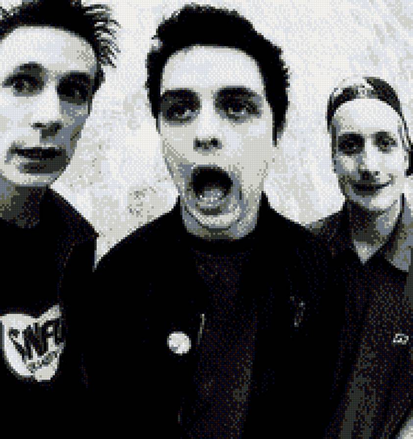 Green Day - tre cool, mike dirnt, green day, billie joe armstrong - предпросмотр
