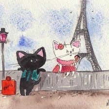 Схема вышивки «париж»