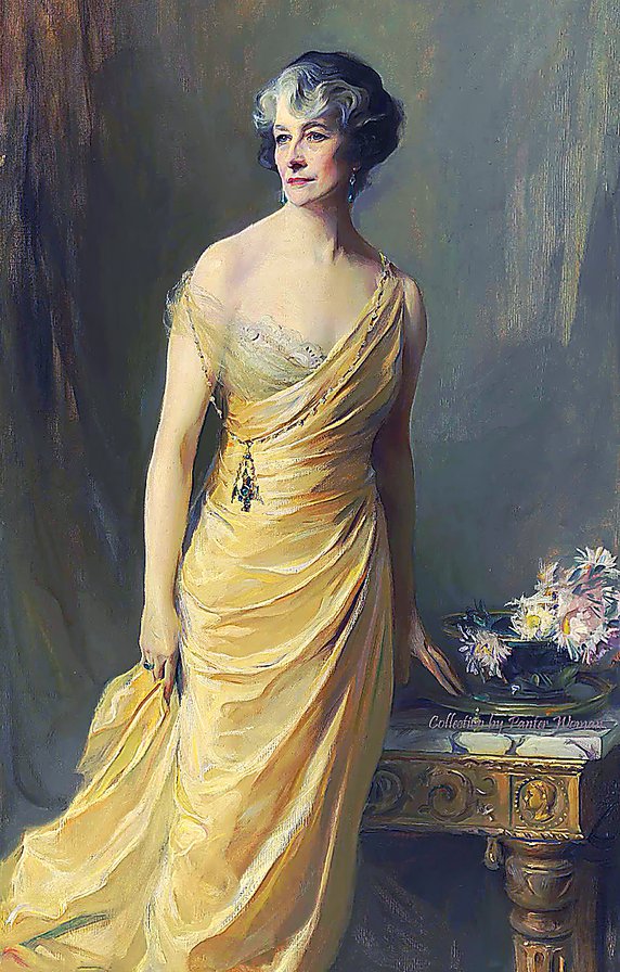 портрет аристократки - классика, портрет, живопись, аристократка, женщина, красота - оригинал