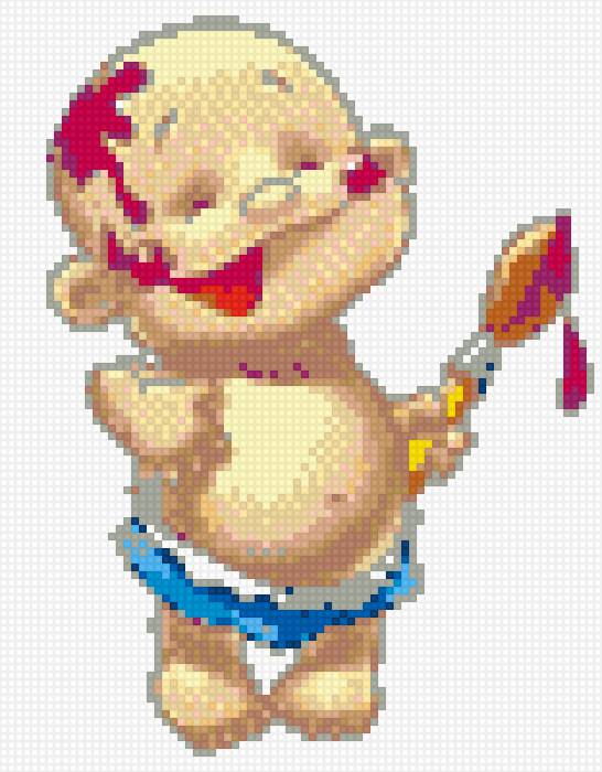 пупс с кисточкой - детское, метрика - предпросмотр