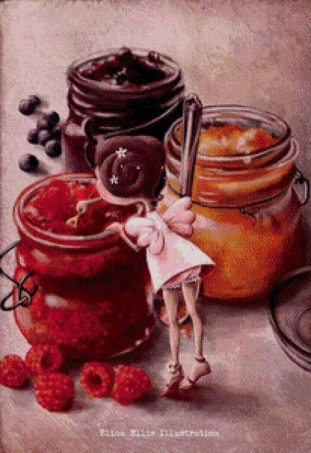 Вареньевая фея - варенье, фея - предпросмотр