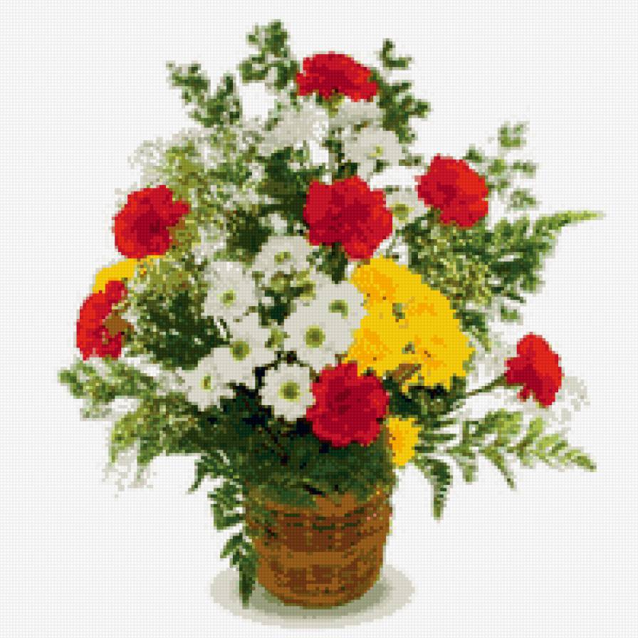 Букет - цветы, букет, маленькая - предпросмотр