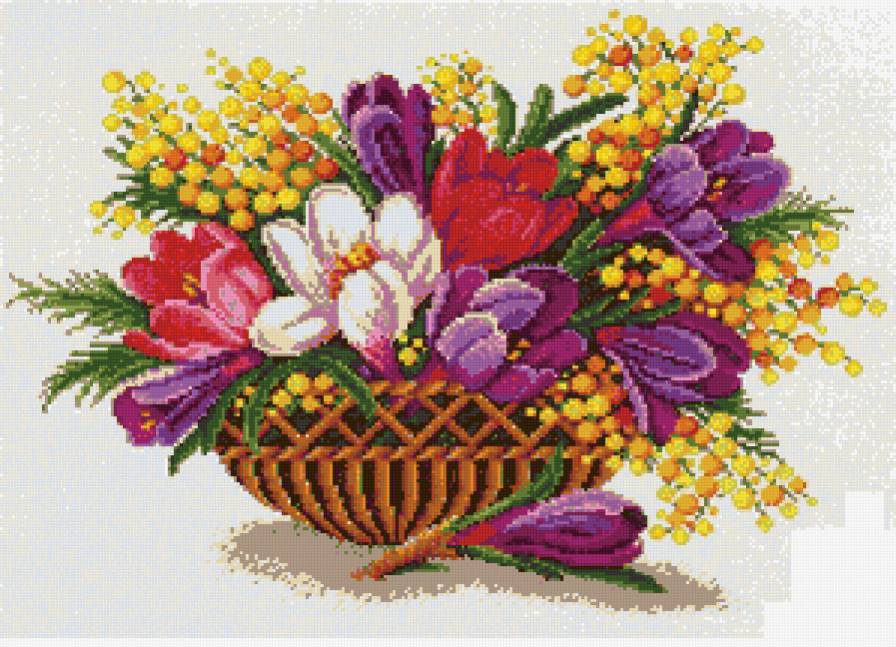 крокусы - цветы - предпросмотр