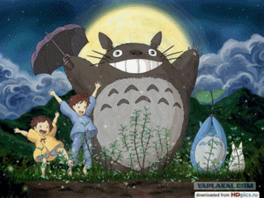 тоторо - анимэ, мультфильм - предпросмотр