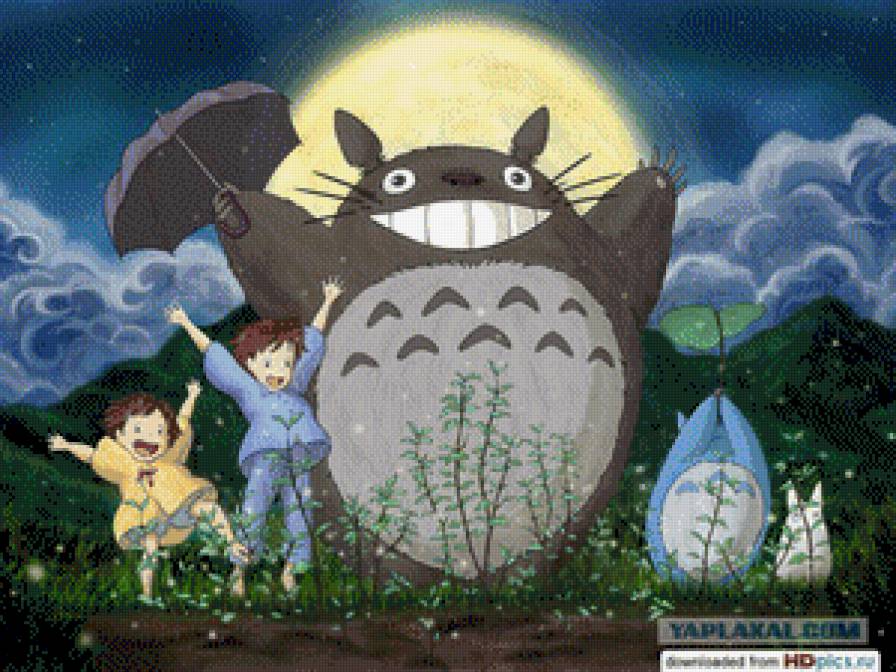 тоторо - мультфильм, анимэ - предпросмотр
