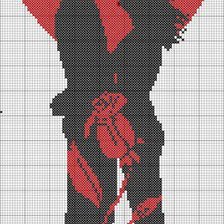 Схема вышивки «навсегда»