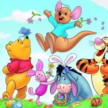 Схема вышивки «винни»