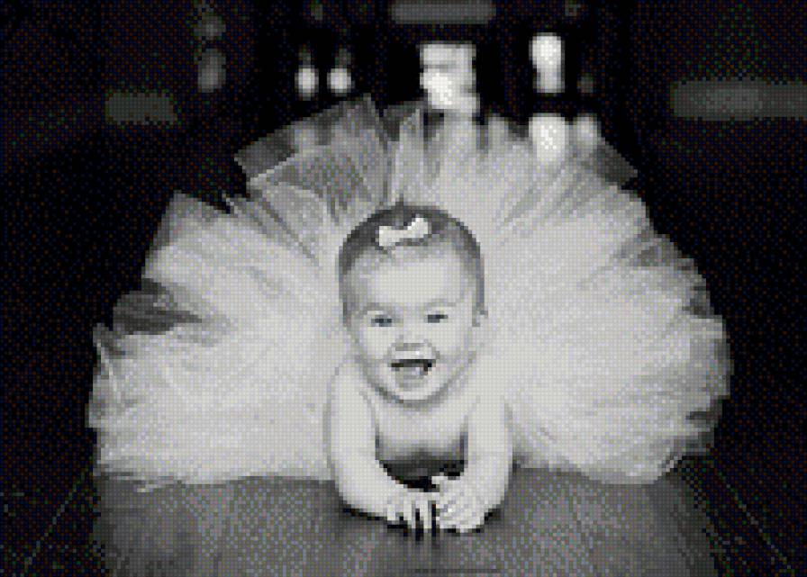 Маленькая балерина - балерина, девочка, малыш - предпросмотр