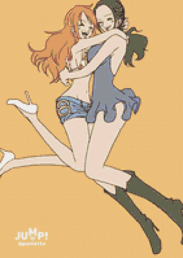 Нами и Робин/ Nami & Robin - one piece, ван пис - предпросмотр