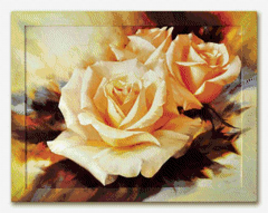 Белые розы - цветы, розы - предпросмотр