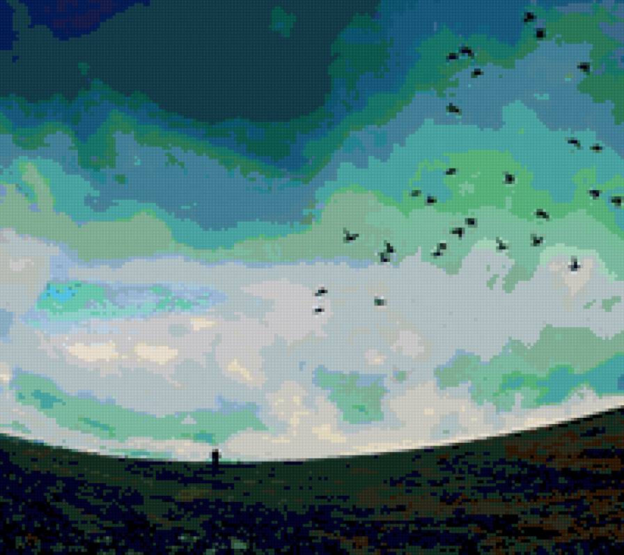 Небо птицы - предпросмотр