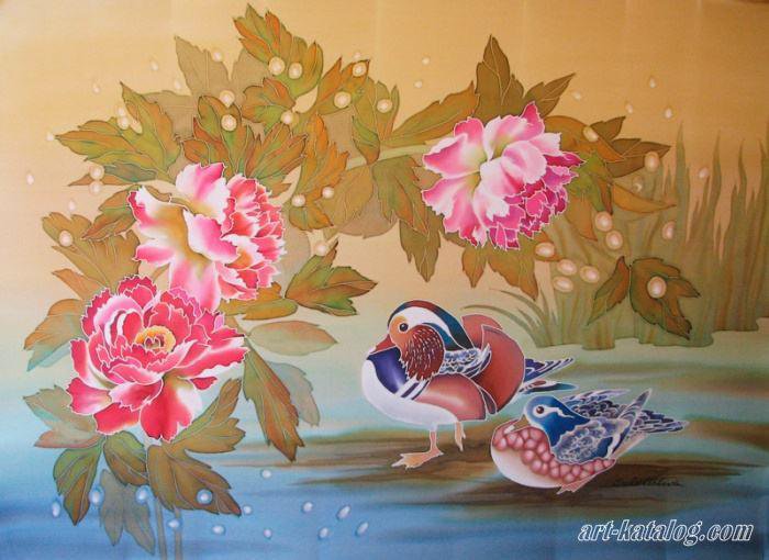 Мандаринки уточки фен-шуй - оригинал