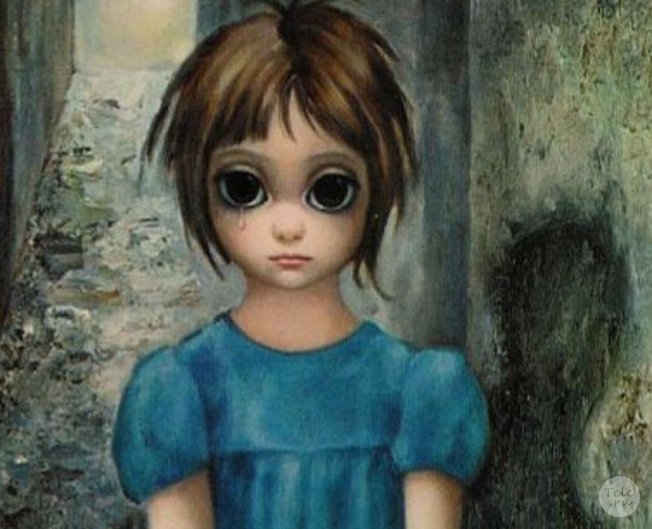 Глаза - тим бертон, глаза - оригинал