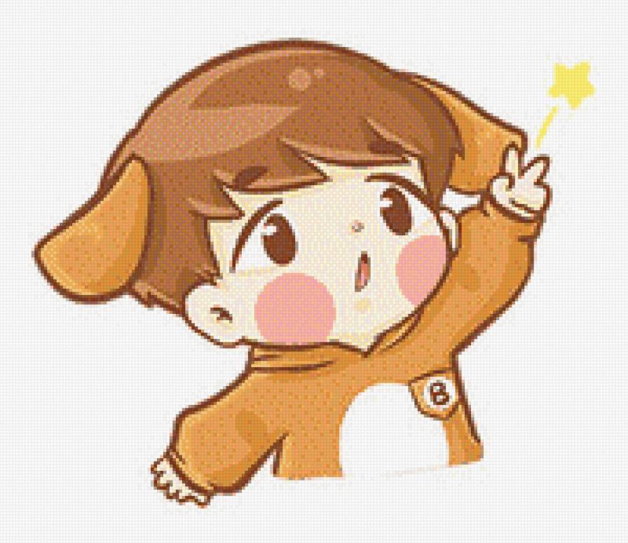 chibi baek - baekhyun, kpop, exo - предпросмотр