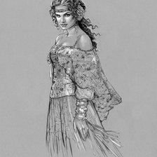 Схема вышивки «амидала»