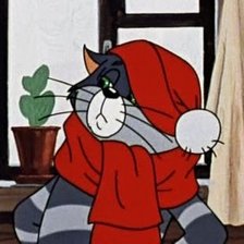 Схема вышивки «кот Матроскин»