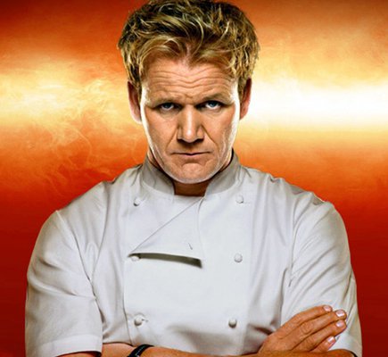 Гордон Рамзи - мастер шеф, мишлен, адская кухня, шеф-повар - оригинал